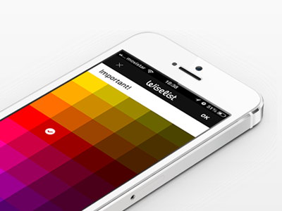 Category colors icon iphone logo wiselist