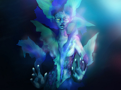 Underwater art character design concept art design digital painting digitalart illustration painting photoshop wacom
