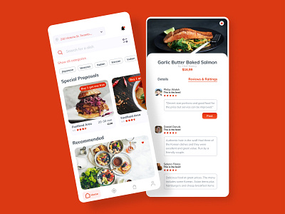 Food Delivery App delivery app figma food app mobile product design