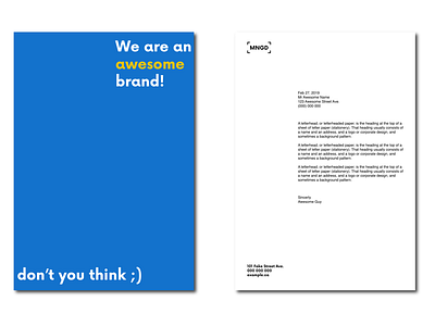 MNGD Letterheads