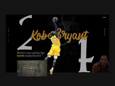 Rip Kobe Bryant designs, themes, templates and downloadable graphic  elements on Dribbble