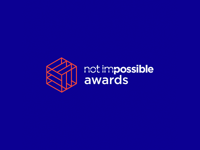 Not Impossible Awards 2019 award awards brand branding branding and identity branding design concept design lettering logo logo design typography vector