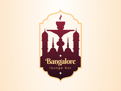 Bangalore Lounge Bar bar hookah india logo lounge narguile