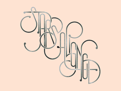Stars Aligned Type typography design