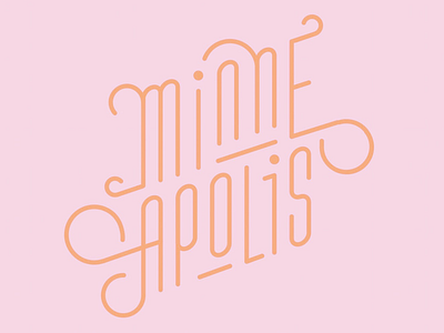 Minneapolis Type Design