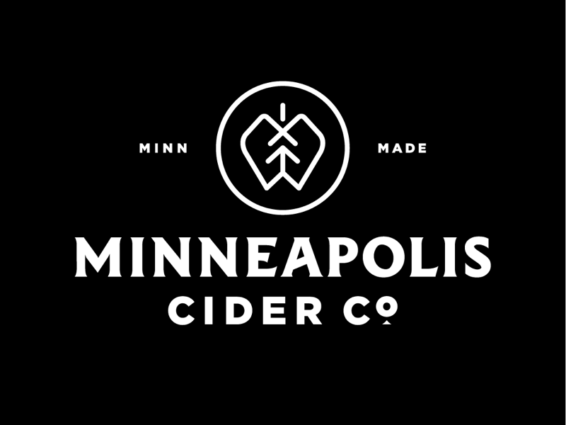 Minneapolis Cider Logo by Dustin Hackwith on Dribbble
