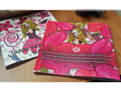 Lilium & Parisienne Witch book bookcover design fairytale lilium mybook paris story