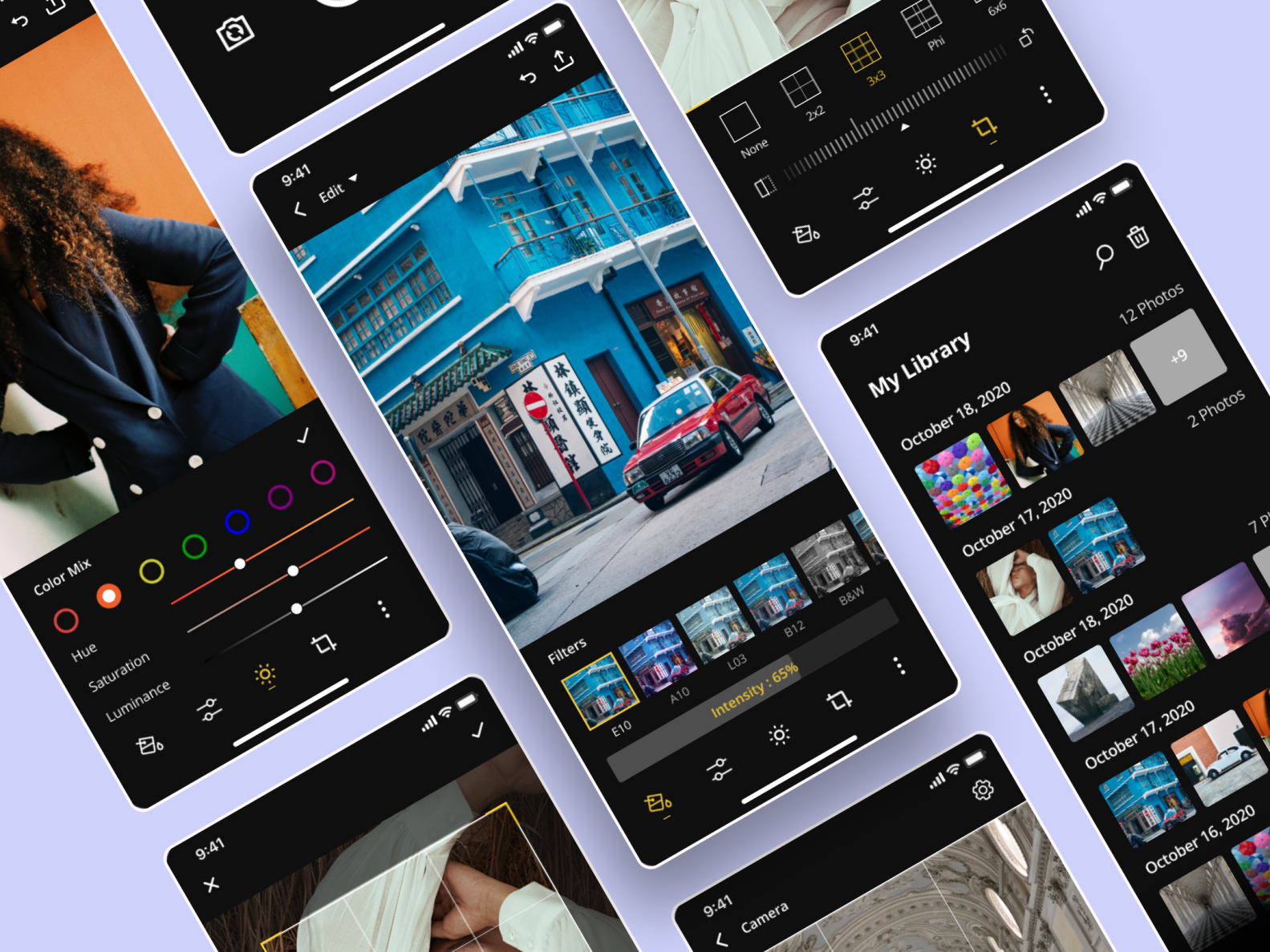 UI Design Exploration Photo Editing App by Tegar Nusantara on Dribbble