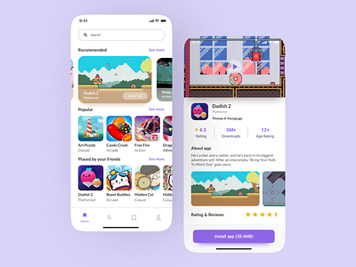 App Store UI Design