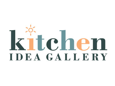 Kitchen Idea Gallery Logo baskerville cabinets design floors gallery idea kitchen light logo playful sun typography