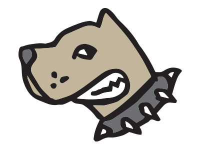 Pit Bull Dog Logo