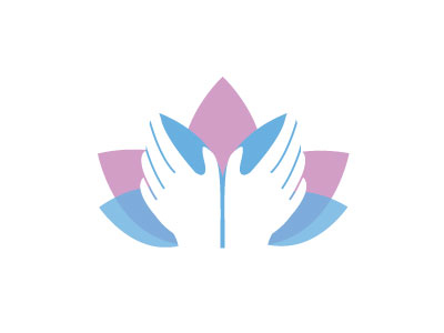 Massage Lotus Hands Logo By Mark Boehly Graphicsbyte On Dribbble