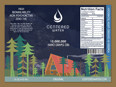 Centered Water - Original CBD Flavor