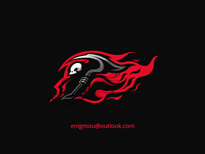 Syn branding design esport esportlogo gaming gaminglogo illustration logo mascotlogo reaper streamer twitch vector youtuber