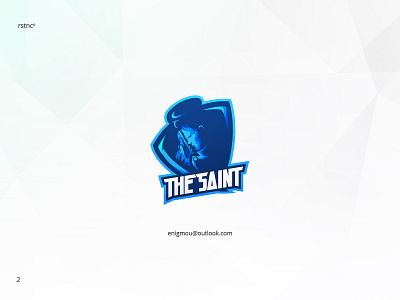 The Saint artwork branding design esport esportlogo gaminglogo illustration logo mascotlogo vector