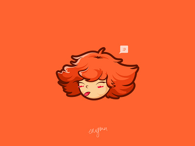 ;p artwork casual chibi dota2 illustration lina simple vector