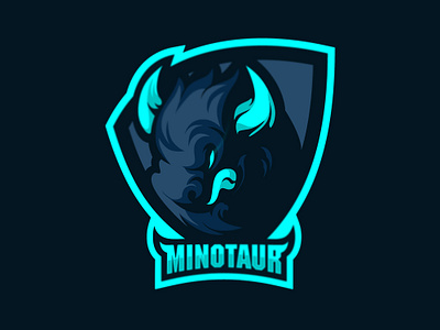 Minotaur artwork branding design esport illustration logo vector visualbranding