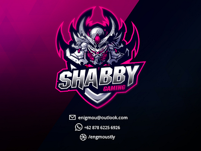 Shabby logo mascotlogo