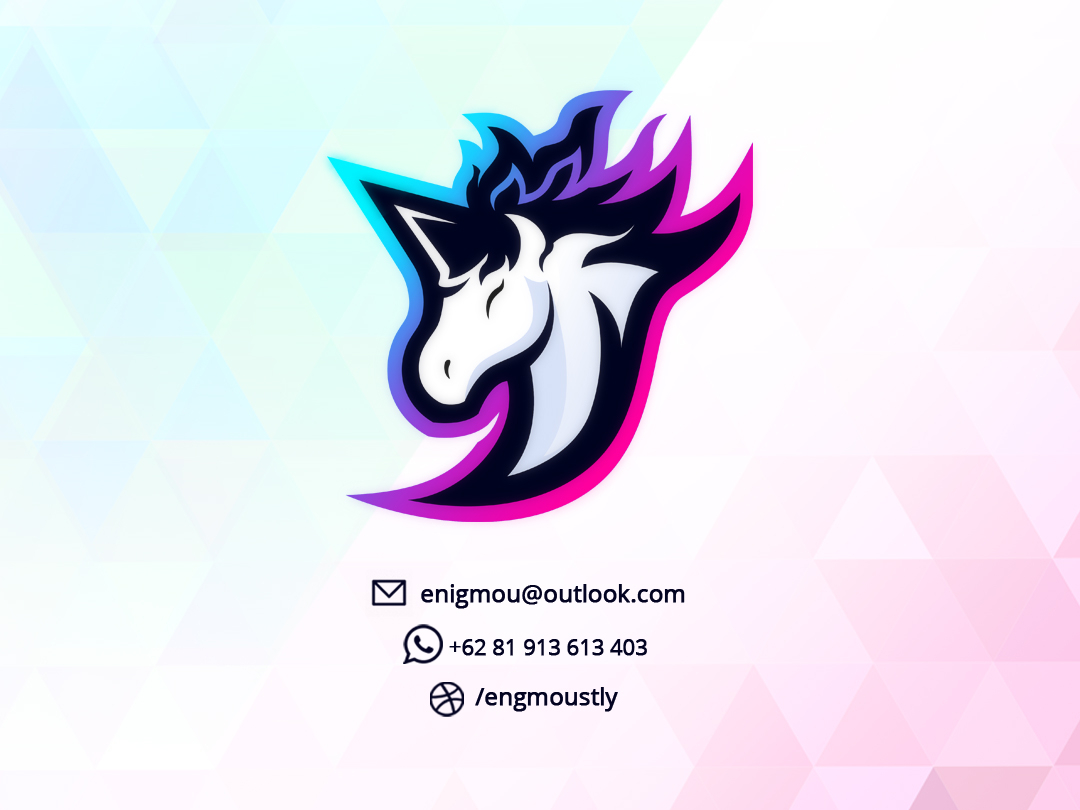 Unicorn as Universe by enigma on Dribbble