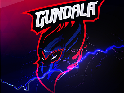 Gundala fanart logo logo design