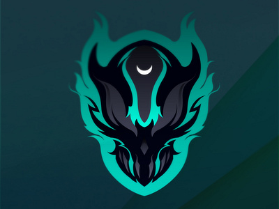 Crescent artwork branding design esport esportlogo gaminglogo illustration logo mascotlogo vector