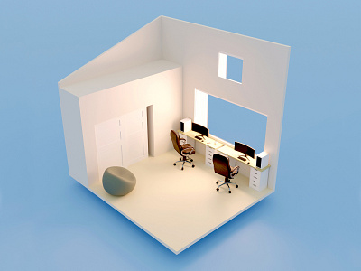 Low Poly Office