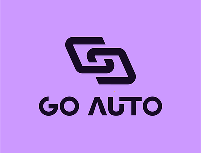 GO logo auto auto company brand branding car design go graphic design illustration logo minimal minimalism minimalist simple