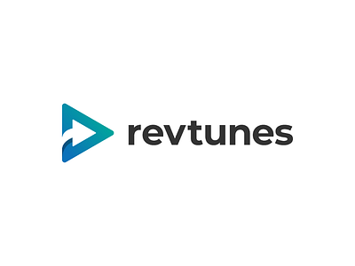 Revtunes Logo geometric geometry graphic design logo logo design logos minimalism minimalist simple type typography