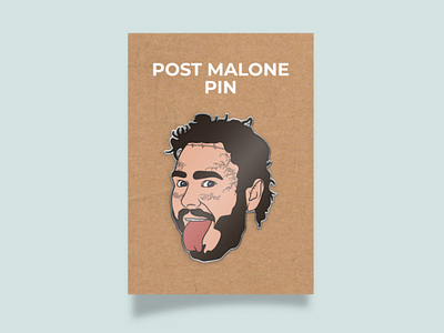 Post Malone pin