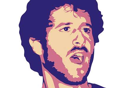 Lil Dicky illustration illustrator lil dicky minimal minimalist musician portrait portraits print printmaking simple