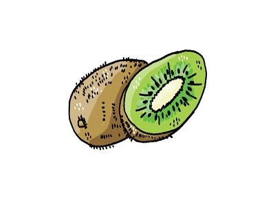 Kiwi Fruit children culture digital art fresh fruits game illustration illustrator kids kiwi kiwifruit new zealand