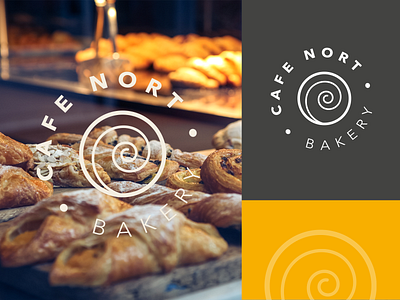 Cafe Nort Branding bakery branding branding and identity branding design bread cafe design graphic design logo scandinavian