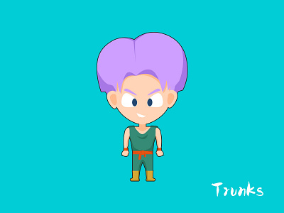 Dragonball Z - Trunks cartoon dragonballz illustrator trunks