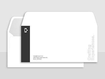 Designer Envelope branding designer envelope minimal