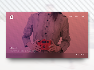 Portfolio concept design portfolio ui ux web webdesign