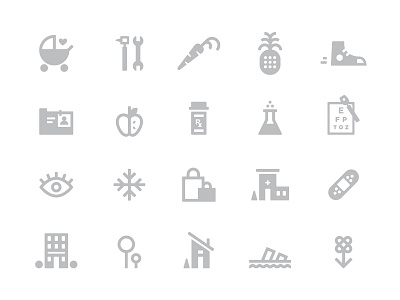 Healthy icons