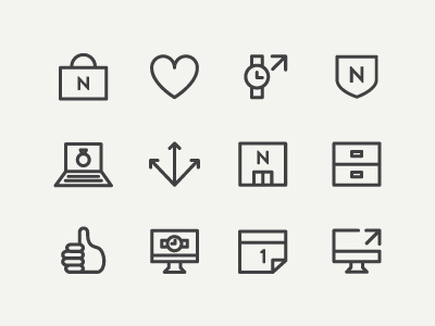 Nordstrom Icons icons linear