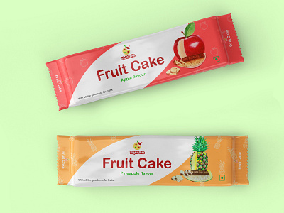 Fruit cake packaging apple cake cake packaging design fineart food fruit cake fruit illustration mockup package packaging pineapple