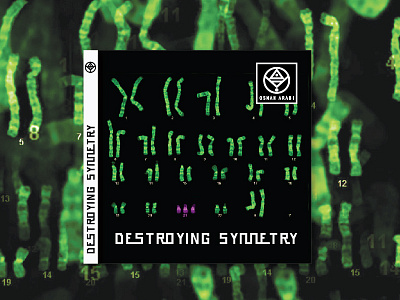 Destroying Symmetry album art album design destruction experimental music visual art