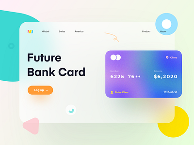 Bank card app card card design design icon illustration team ui ux 应用 设计