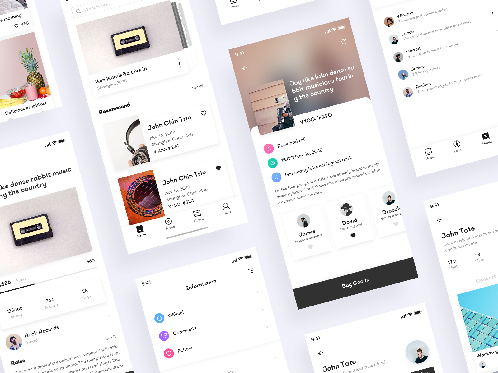 Singing app by 是北瓜呀 for BestDream on Dribbble