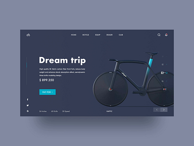 BIKE animation design icon illustration photo plan team typography ui ux web 应用 插画 设计