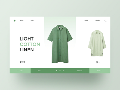Clothing app design icon team web web design
