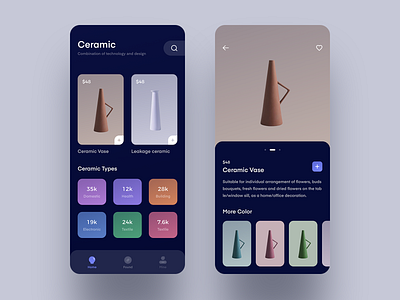 Ceramic - App app design ui ux 设计