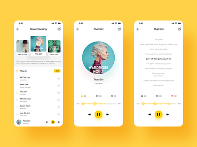 Music - Function app design icon ui ux 设计