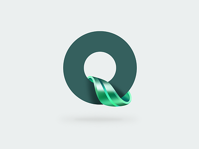 Q logo - copy design illustration logo vector 设计