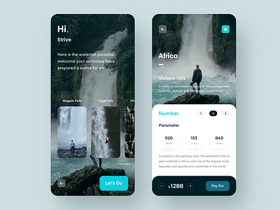 Waterfall App