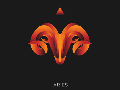 Aries Icon design