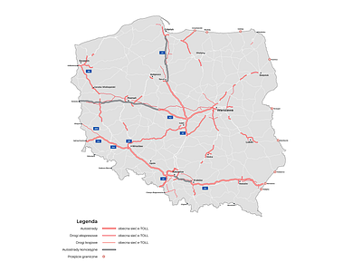 Mapa dróg płatnych e-Toll