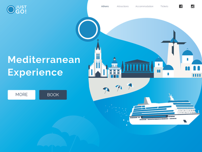 Mediterranean - Illustration Website